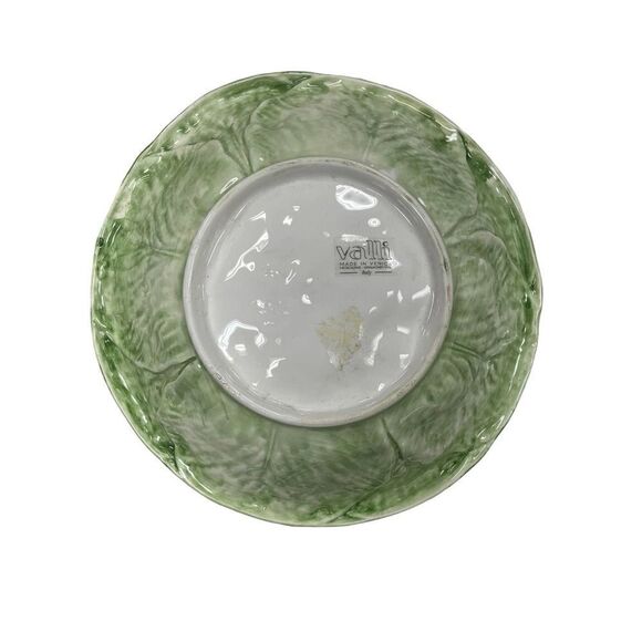 Vintage Valli Italy Cauliflower Serving Bowl 14” - Picture 4 of 7